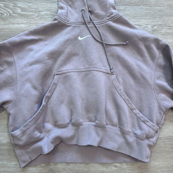 Nike Hoodie Sweatshirt Mauve Women's-Size S - Picture 4 of 9